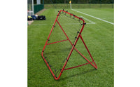 Foldable Soccer Rebound Net with Metal Frame Portable Soccer Rebound Net Adjustable for Backyard