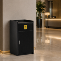 trash can cabinet