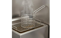 Stainless Steel Chip Basket Long Handle Wire Mesh Food Holder Kitchen Utensil for Home Cooks, Restaurant