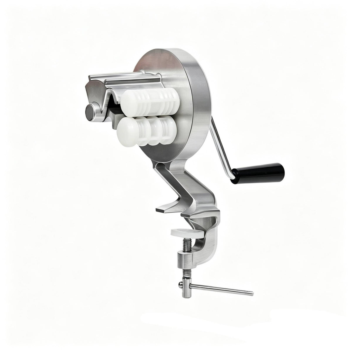 Hand-Crank Pasta Maker Compact Manual Pasta Appliance Detachable for Home Cooks