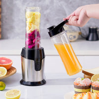 Portable Blender Multi-Power Electrical Input Electric Juicer High Speed Motor Portable Blender for Fitness Enthusiasts, Commuters, Gym