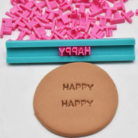 Alphabet Number Stamp Set Cake Decoration Letter Number Cookie Set