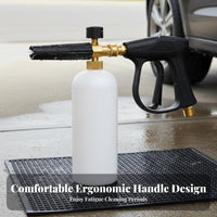 Car Wash Foam with Nozzles 5 Spray Nozzle Tips Car Cleaning Foam