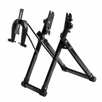 Aluminum Alloy Bike Wheel Truing Stand Anti-Rust Foldable Wheel Truing Stand Nickel-Plated Screws Compact Storage
