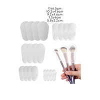 20 Pieces Makeup Brush Head Cover Multi Size Makeup Brush Protector Beauty Accessory EVA Frosted