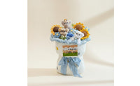 Cute Design Pipe Cleaner Puppy Arrangement Chenille Stem Dog Arrangement for Women, Girlfriend, Mother's Day, Anniversary, Home Decor