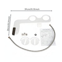 Non-Electric Bidet Attachment Gunmetal Gray for Home
