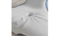 Ergonomic Design Prone Sleeping Pillow Breathable Cover Multi-Positional Neck Pillow Double Height Bedding Accessory for Stomach Sleepers, Readers, Office Napping