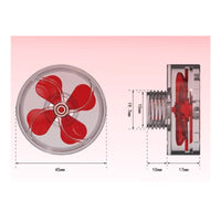 Water Circulator Rotating Outlet Easy Installation Improves Tank Oxygenation