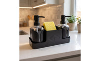 Sink Organizer with Soap Dispenser Countertop Soap Dispenser Organizer Pump-Style Compact