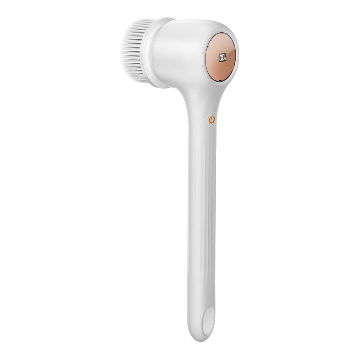 Waterproof Electric Shower Brush with Interchangeable Heads Massaging Electric Bath Brush Comfortable Gentle for Adults