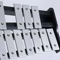 37 note Xylophone Aluminum Bar  Glockenspiel Clear Crisp Tone Percussion Bell  for Beginners, Music Education, Classroom, Performance