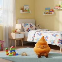 Poop Stuffed Toy with Legs Halloween Novelty Poop Stuffed Toy Easy to Clean