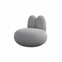 Cute rabbit Design Plush rabbit Chair Soft and Comfortable rabbit Character Seat snug Lounger Kids Armchair Sturdy Construction for Toddlers, Preschoolers, Parents, storytime Corner, Living Room, Bedroom, Playroom
