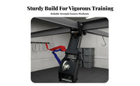 Thickened Steel Movable Sandbag Hanger Long-Lasting Material Sliding Striking Bag Rack 360 Degree Swivel Ceiling Track Bag Holder Easy to Install for Boxers, Combat Artists, Training Center