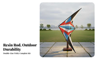 Two-Line-Line Acrobatic Kite Resin Rod Frame Chinese Design Kite Fast And