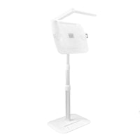Book Stand, with Lamp Height Adjustable Book Stand, with Page Clips Tilting Furniture for Bedside