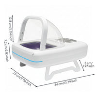 Microchip Pet Feeder Intelligent Cat Feeder Sealed for Dog Owners