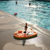 Swimming Follow Floating Board Wave Resistant Action Camera Swimming Mount Quick Release Buoyant Video Filming Base for Vloggers, Outdoor