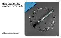 Non-Slip Grip 3-in-1 Combination Wrench Chrome Vanadium Steel 1/2 Inch Drive Ratchet Wrench Drive Ratchet Time and Labor Saving for Auto Mechanics, DIY Enthusiasts, Professionals, Home Repair, Tight Areas, Workshop, Garage