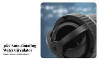 Automatic Rotating Wave Rotating Water Outlet Eliminates Dead Spots Fish Tank Duckbill Outlet Increases Oxygenation 360 Degree Rotating Water Outlet