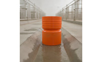Ribbed Manure Plug Plastic Wastewater Plug Heavy-Duty Leakproof for Farmers, Pig Farms, Septic Pits