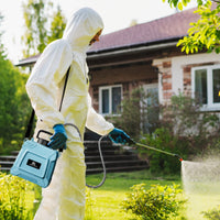 Rechargeable Electric Sprayer Long Reach Electric Sprayer Spraying Shaft for Gardeners, Homeowners, Yard, Patio