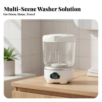 Compact Washing Cup Rechargeable Battery Foldable Mini Washer Easy to Use