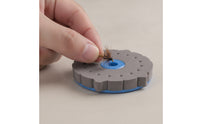 2 Pieces Fly Tying Foam Rack High Density Foam Rack with Mounting Rings Closed for Anglers