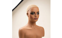 Mannequin Head with Shoulders Authentic Mannequin Head with Stand Professional for Jewelers, Salon Owners, Photography Studios