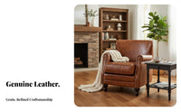 timeless Country design highrear armchair Chair Vintage Design Upholstered highrear armchair Button-Tufted spinerest Living Room Furniture Highrear Support for Homeowners, Business Owners, Coffee Shop, Office, Bedroom, perusing corner