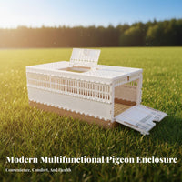 Competition Use Folding Pigeon Enclosure Foldable Pigeon Training Enclosure Portable for Outdoors, Outdoor