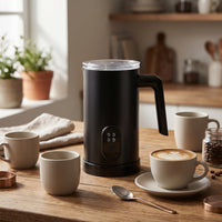 Milk Frother Non-Stick Milk Foamer 400W Drink Mixer Automatic for Baristas, Kitchen, Office