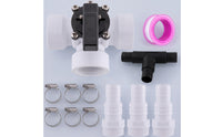 Never Maintenance-Free 3-Port Valve with Adapters Manual Jandy-Style Valve Leak-Resistant Adjustable for Pool Owners