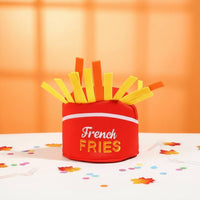 Party Prop Funny Taco Headpiece Novelty Tortilla Costume Hat Soft Polyester for Thanksgiving, Performance