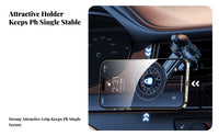 Strong Magnetic Force Attractive Car Ph Single Mount Anti-Vibration Attractive Car Mount Stable & Sturdy for Drivers, Commuters, Navigation