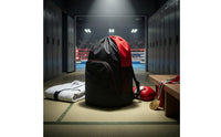 Taekwondos Drawstring Backpack with Zipper Pocket Roomy Taekwondos Drawstring Backpack with Outside Zipper Pocket Lightweight Cinch Bag for Gym, Competitions