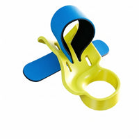 Encircling Strap Badminton Wrist Coach Molded Plastic Wrist Position Coach Padded Inner Surface Grip Correction Aid Large Hand Opening