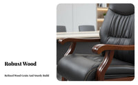 glossy finished Finish Conference Table with Chairs long-lasting Construction Long Rostrum Desk with Chairs Formal Design Meeting Room Set Stain-Resistant Top for Committee Members, Business staffs, Professionals, Boardroom, Seminar Hall