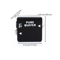 Always on Guitar Audio Conditioner Pedal Compact Guitar Audio Conditioner Slimline Lightweight for Guitarists