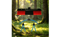 Multi-Outlet Water Fed Pole Brush Dense Bristles Solar Panel Cleaning Brush Connector Fitted Tubed