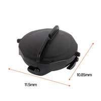 RV Hose Cap with Clamp Two-handleHandle RV Sewer Hose Cap Compact Leakleakproof for Trailer Owners, Outdoor Camping
