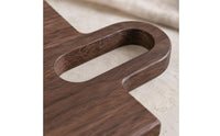 Walnut Serving Board Built-in Handle Cutout Kitchenware Thick Kitchen Item