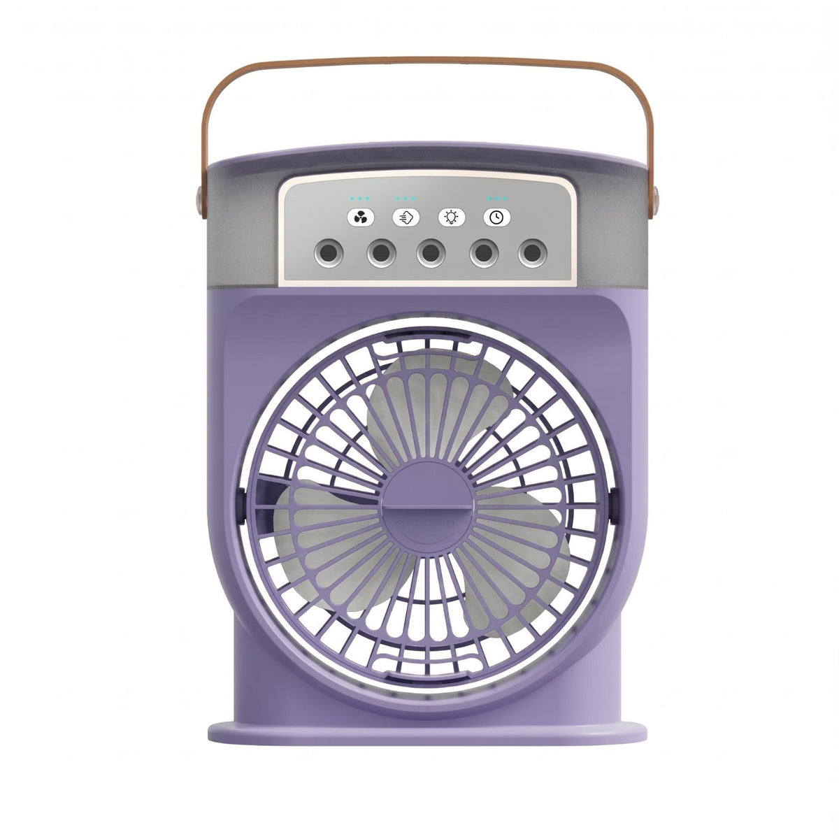 Humidification Function Desktop Humidifying Fan 180-Degree Rotation Desk Mist Fan Sleep Mode Home Appliance Washable