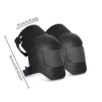 Wear-Resistant Work Knee Pad Extended Design Kneeling Pad Guard Upgrade Material Knee Protector Soft and Comfortable for Gardeners, Workers, Mechanics, Gardening, Construction