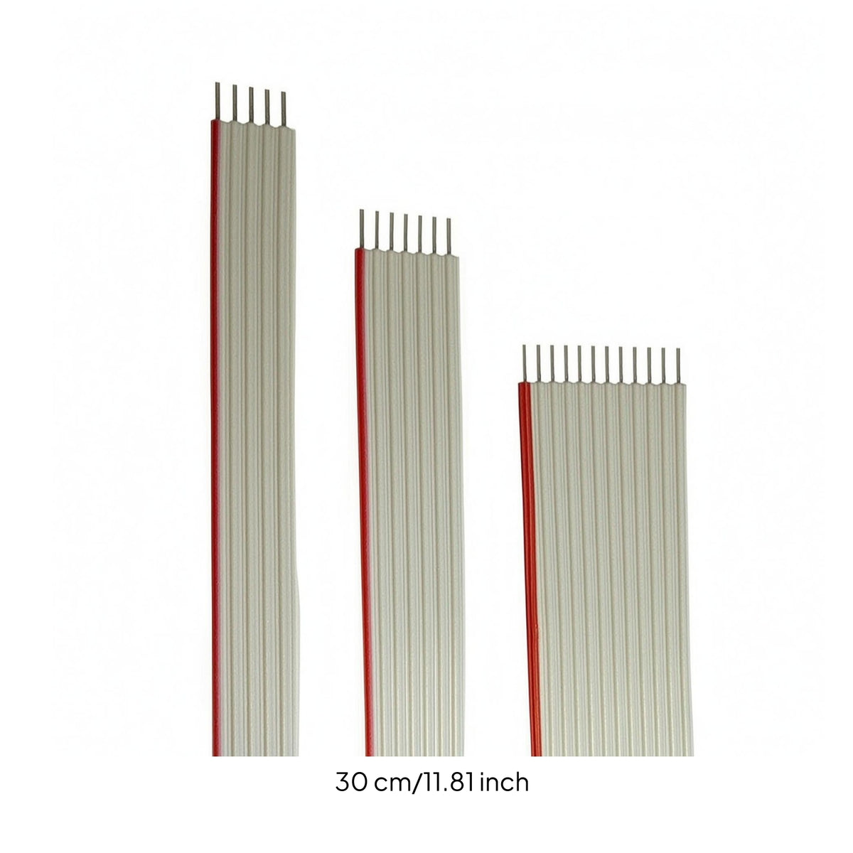3 Pieces Internal Connection Keyboard Ribbon Cable Red Stripe Keyboard Connector Cable Set
