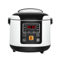 Compact Car Rice Cooker Digital Portable Car Rice Cooker Electric for Truckers, Commuters