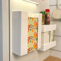 Bedroom Wall-Mounted Paper Dispenser for Students, Punch Tissue Box Holder for Home & Kitchen, Split Design, Versatile Bathroom Storage