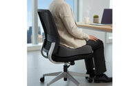 Memory Foam Seat Cushion Contoured Ergonomic Seat Cushion Therapeutic Chair Pad for Office Workers, Drivers, Desk Work