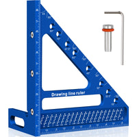 Triangle Square Accurate Woodworking Square Angle Measurer Wear-Resistant